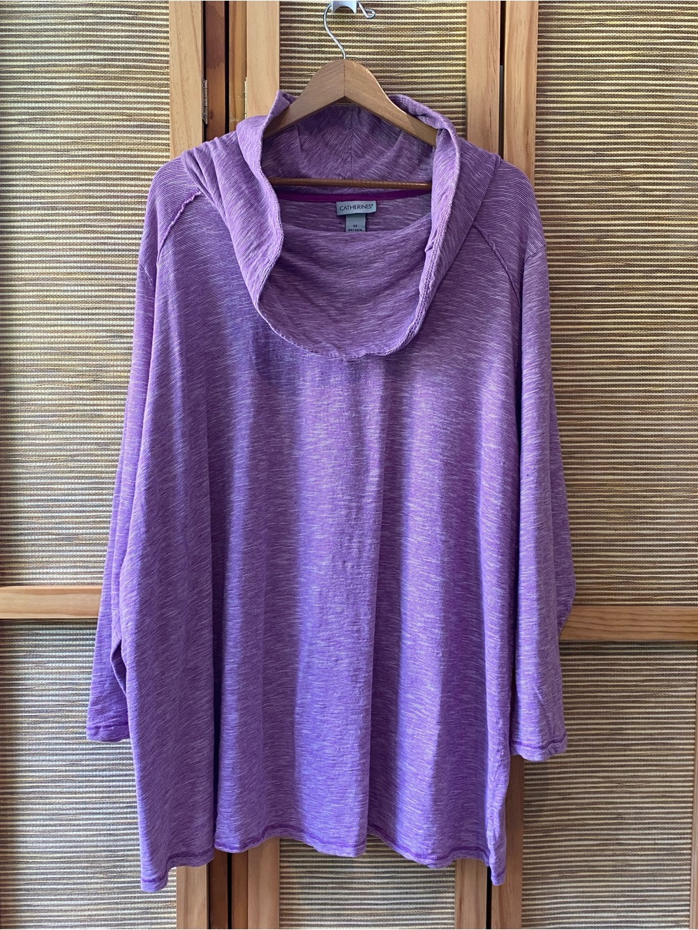 Catherine’s cowl neck tunic Size 4X